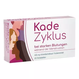 KADEZYKLUS for heavy bleeding during menstruation 400mg FTA, 20 pcs
