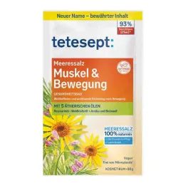 Tetesept Sea Salt Muscle & Movement (80 g)