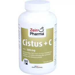 CISTUS 500 mg+C kapsułki, 180 szt