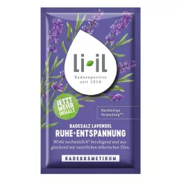 LI-IL Lavender bath salt rest+relaxation, 80 g