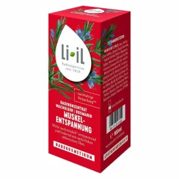 LI-IL Juniper + Rosemary Muscle Relief Bath Concentrate, 100 ml