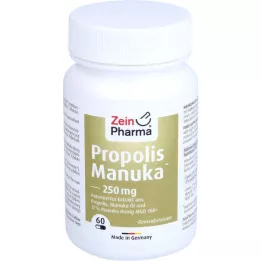 PROPOLIS-MANUKA 250 mg capsules, 60 pcs
