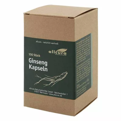 GINSENG 500 capsules, 100 pcs