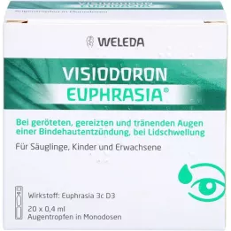 VISIODORON Euphrasia Krople oczu, 20x0,4 ml