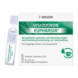 Visiodoron Euphrasia eye drops in monodoses, 20X0.4 ml