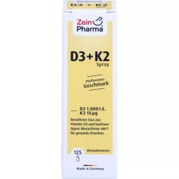VITAMIN D3+K2 1000 IU spray, 25 ml