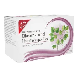 H&S® Bladder and Urinary Tract Tea Filter Bags, 20X2 g