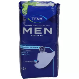 TENA MEN Active Fit Level 1 incontinence pads, 24 pcs