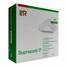 Suprasorb P PU-foam non-adhesive 7.5x7.5 cm, 10 pcs