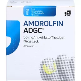 AMOROLFIN ADGC 50 mg/ml active ingredient nail polish, 5 ml