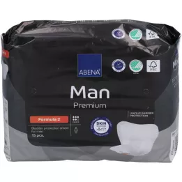 ABENA Man Premium formula 2 insoles, 15 pieces