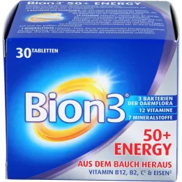 Bion3 50+ Energy tablets, 30 pcs