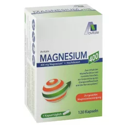 MAGNESIUM 400 mg capsules, 120 pcs