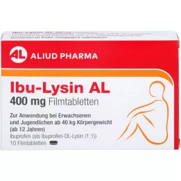 IBU-LYSIN AL 400 mg film-coated tablets, 10 pcs