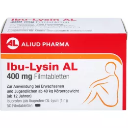 IBU-LYSIN AL 400 mg tabletki z filmu, 50 szt