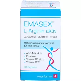 EMASEX L-arginine actively capsules, 90 pcs