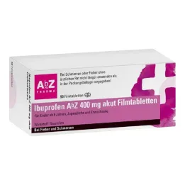 Ibuprofen AbZ 400 mg acute film-coated tablets, 50 pcs