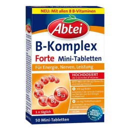 Abbey Vitamin B Complex forte tablets, 50 pcs