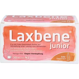LAXBENE junior 4 g Cola PLE Kdr.6 months-8 years, 30X4 g