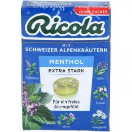 RICOLA o.Z.Box menthol extra strong sweets, 50 g