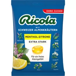 RICOLA O.Z.Stag menthol-lemon extra strong bon., 75 g