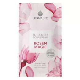 DERMASEL Dead Sea Bubble Bath Rose Magic, 40 ml