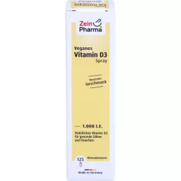 VEGANES Vitamin D3 Spray 1000 IU, 12.5 ml