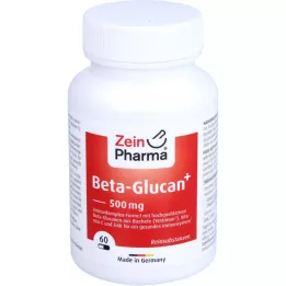 BETA-GLUCAN 500 mg + vitamin C &amp; zinc capsules, 60 pcs