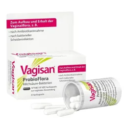 Vagisan Probioflora lactic acid bacteria hard capsules, 8 pieces