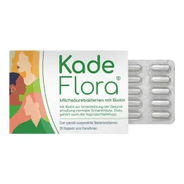 Kadeflora lactic acid bacteria with biotin capsules, 30 pieces