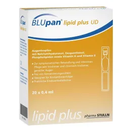 Blupan lipid plus UD eye drops, 20X0.4 ml