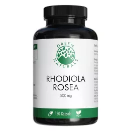GREEN NATURALS Rhodiola Rosea 500 mg high-dose capsules, 120 pcs