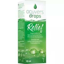 OCUVERS Drops relief eye drops, 10 ml
