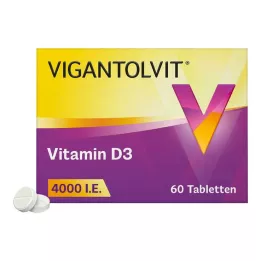 VIGANTOLVIT 4000 IU witaminy D3 tabletki, 60 szt