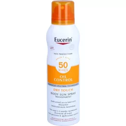 EUCERIN Sun Oil Control Body Trans. Aerozol LSF 50, 200 ml