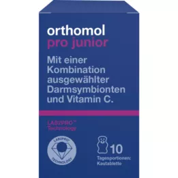 ORTHOMOL Pro junior chewing tablets, 10 pcs