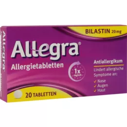 ALLEGRA Allergy pills 20 mg tablets, 20 pcs
