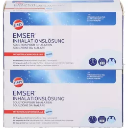 EMSER Inhalation solution, 2x60 pcs