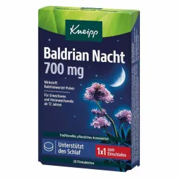 Kneipp Valerian Night 700 mg film-coated tablets, 30 pcs