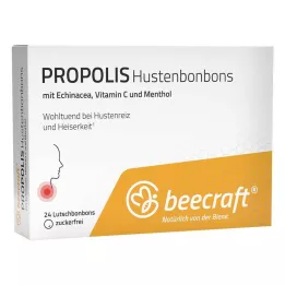 BEECRAFT Propolis cough drops, 24 pcs