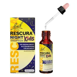 Bach Flowers Original Rescura Night Kids drops alcohol-free, 10 ml