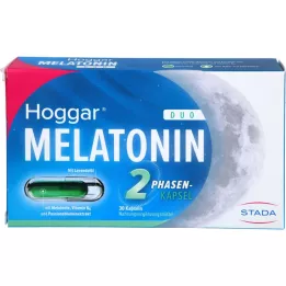 HOGGAR Melatonine DUO Slaapcapsules, 30 st
