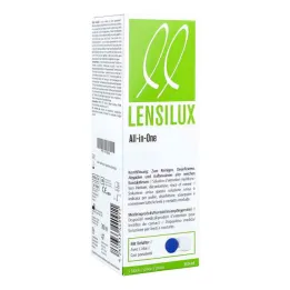 Lensilux All in One combination solution + container for white contacts, 360 ml