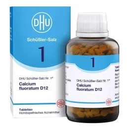 DHU Schüßler salt No. 1 Calcium fluoratum D12 tablets, 900 pcs