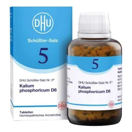 DHU Schüßler salt No. 5 Kalium phosphoricum D6 tablets, 900 pcs