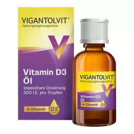 VIGANTOLVIT 500 IU/drop D3 oil, 10 ml