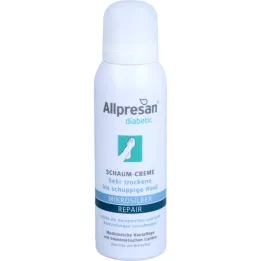ALLPRESAN Diabetic microsilver+repair foam cream, 125 ml