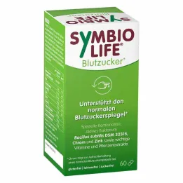 Symbiolife blood sugar bacterial strains and chrome capsules, 60 pcs