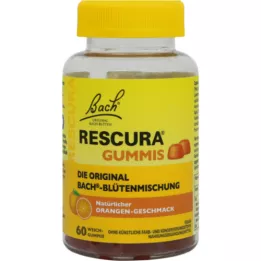 BACHBLÜTEN Original Rescura Gummies Orange, 60 pcs