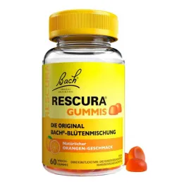 Bach Flowers Original Rescura Gummies Orange, 60 pcs
